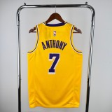 Men's 2023 Carmelo Anthony Yellow Team Jersey