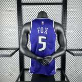 Men's 2025 De'Aaron Fox Retro Team Jersey