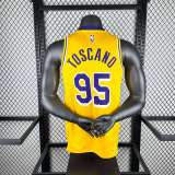 Men's Toscano Anderson Yellow Team Jersey