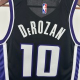 Men's 2024 Demar DeRozan Black Team Jersey
