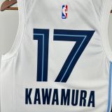Men's 2023 Yuki Kawamura White Team Jersey