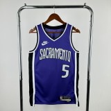 Men's 2025 De'Aaron Fox Retro Team Jersey