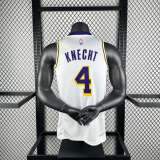 Men's 2023 Dalton Knecht White Team Jersey