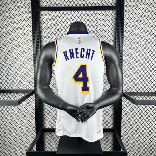 Men's 2023 Dalton Knecht White Team Jersey