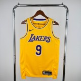 Men's 2023 Bronny James Yellow Team Jersey