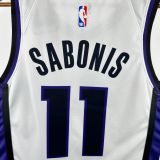 Men's 2024 Domantas Sabonis White Team Jersey