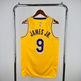 Men's 2023 Bronny James Yellow Team Jersey