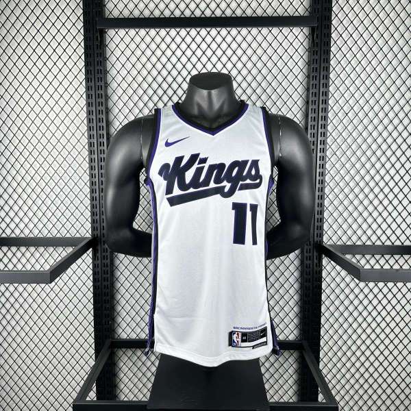 Men's 2024 Domantas Sabonis White Team Jersey