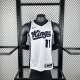 Men's 2024 Domantas Sabonis White Team Jersey