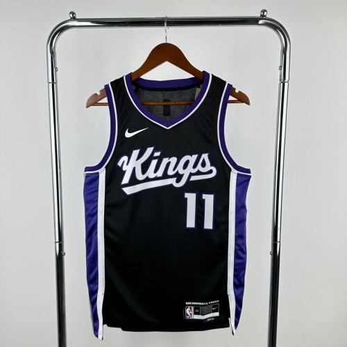 Men's 2024 Domantas Sabonis Black Team Jersey