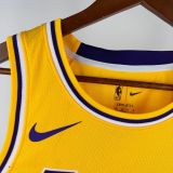 Men's 2023 Bronny James Yellow Team Jersey