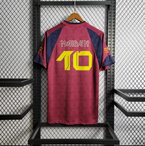 West Ham United x Iron Maiden 2010 Away Retro Jersey