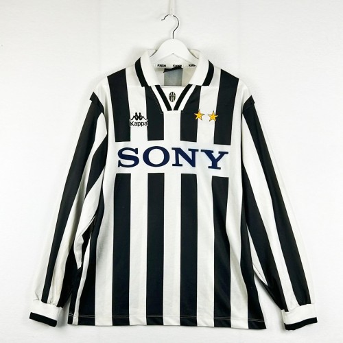 Juventus 1995/1996 Home Long Sleeve Retro Jersey
