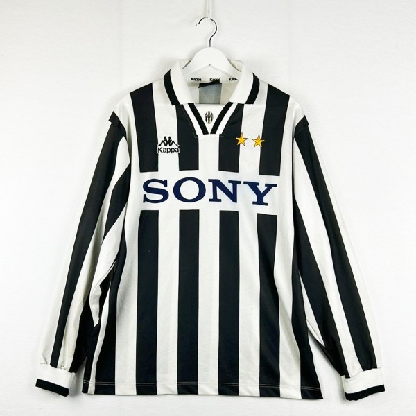 Juventus 1995/1996 Home Long Sleeve Retro Jersey