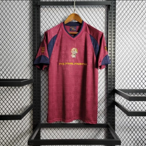 West Ham United x Iron Maiden 2010 Away Retro Jersey