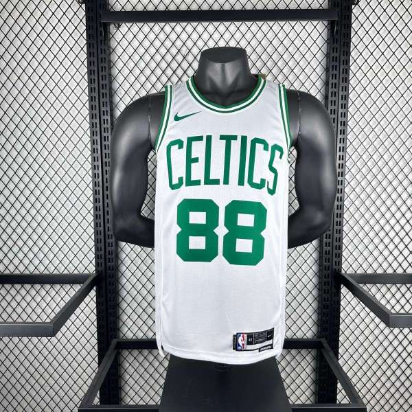 Men's Neemias Queta White Team Jersey