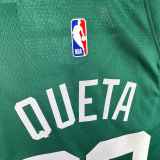 Men's Neemias Queta Green Team Jersey