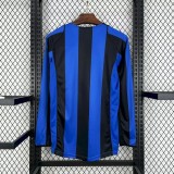Inter Milan 2004/2005 Retro Home Long Sleeve Jersey