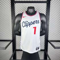 Men's 2025 James Harden White Team Jersey