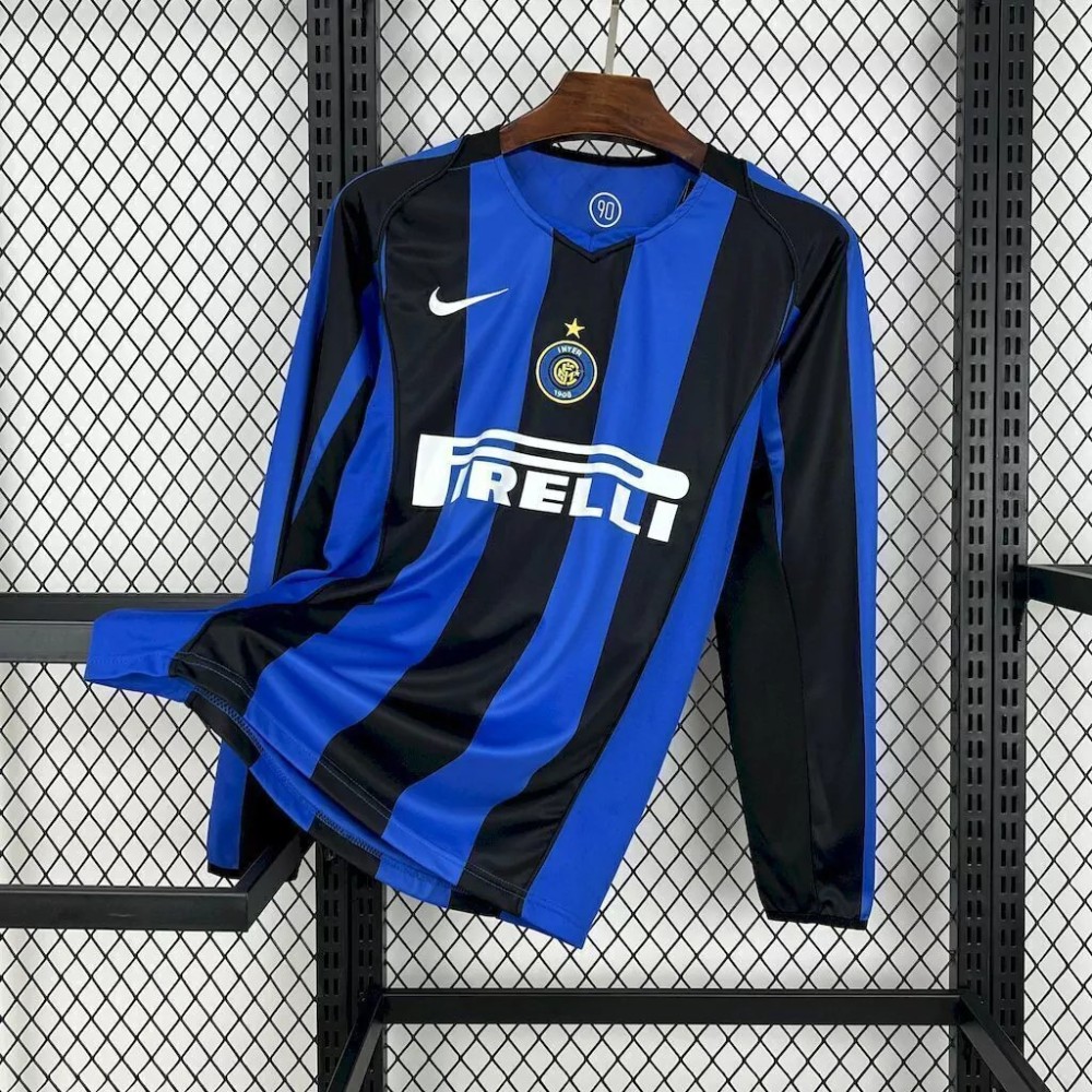 Maillot Inter Milan 2004-2005 – Manches Longues, Occasion