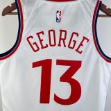 Men's 2025 Paul George White Team Jersey