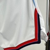 Men's 2025 White Team Shorts