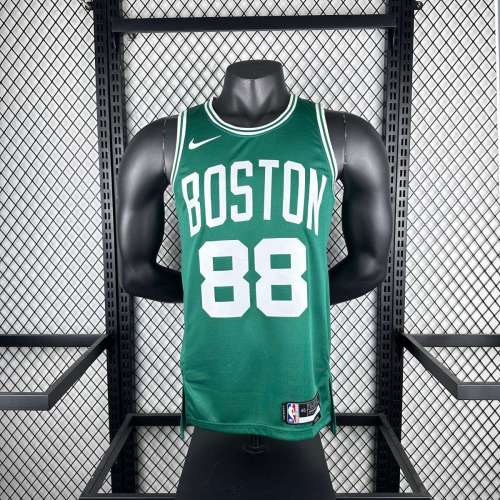 Men's Neemias Queta Green Team Jersey