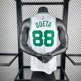 Men's Neemias Queta White Team Jersey