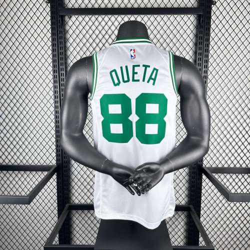 Men's Neemias Queta White Team Jersey