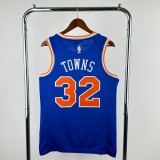 Men's Karl-Anthony Towns Blue Team Jersey
