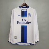 Chelsea 2003/2005 Away Long Sleeve Retro Jersey