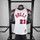 Men's M&N 1984/85 Michael Jordan White Retro Jersey