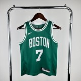 Youth Jaylen Brown Green Team Jersey