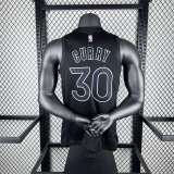 Men's Stephen Curry Black Team Jersey