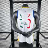 Men's Stephen Curry White Team Jersey
