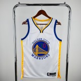 Men's Stephen Curry White Team Jersey