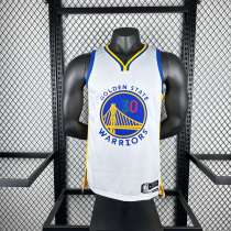 Men's Stephen Curry White Team Jersey