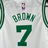 Youth Jaylen Brown White Team Jersey