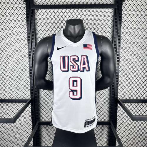 Unisex USA Basketball 2024 Olympics Team Tyrese Haliburton Swingman Jersey -  White