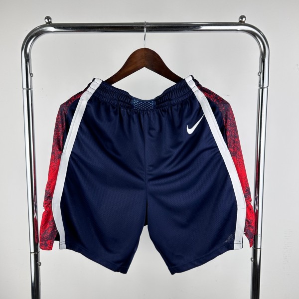 Unisex USA Basketball 2024 Olympics Team Swingman Shorts - Navy