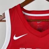 Unisex USA Basketball 2024 Olympics Team LeBron James Swingman Jersey - Red