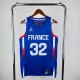 Unisex France Basketball 2024 Olympics Team Victor Wembanyama Swingman Jersey - Blue