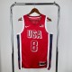 Unisex USA Basketball 2024 Olympics Team Kawhi Leonard Swingman Jersey - Red