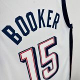 Unisex USA Basketball 2024 Olympics Team  Devin Booker Swingman Jersey -  White