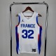 Unisex France Basketball 2024 Olympics Team Victor Wembanyama Swingman Jersey -  White