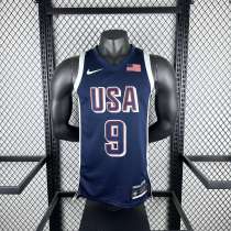 Unisex USA Basketball 2024 Olympics Team Tyrese Haliburton Swingman Jersey - Navy