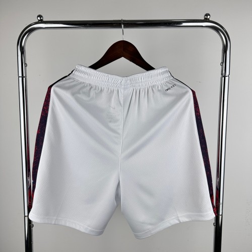 Unisex USA Basketball 2024 Olympics Team Swingman Shorts - White