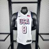 Unisex USA Basketball 2024 Olympics Team Kawhi Leonard Swingman Jersey -  White