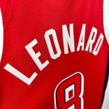 Unisex USA Basketball 2024 Olympics Team Kawhi Leonard Swingman Jersey - Red