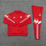Bayern Munich 25/26 OG Lifestyler Track Jacket and Pants Set Red